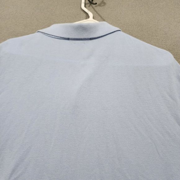 Polo Ralph Lauren Polo Shirt Mens 2XL Blue Solid Classic Fit 100% Cotton - Picture 13 of 15